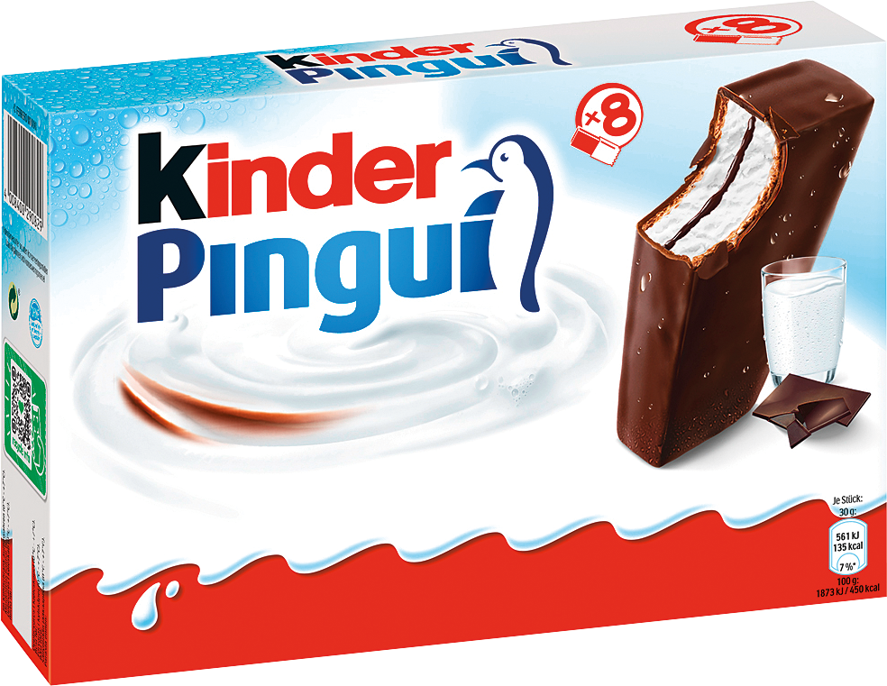 Ferrero Kinder Pingui oder Milchschnitte