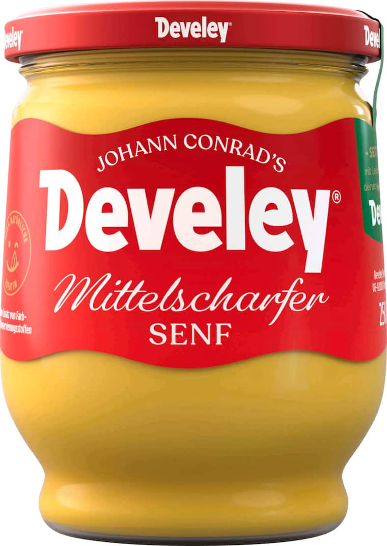 Develey Mittelscharfer Senf