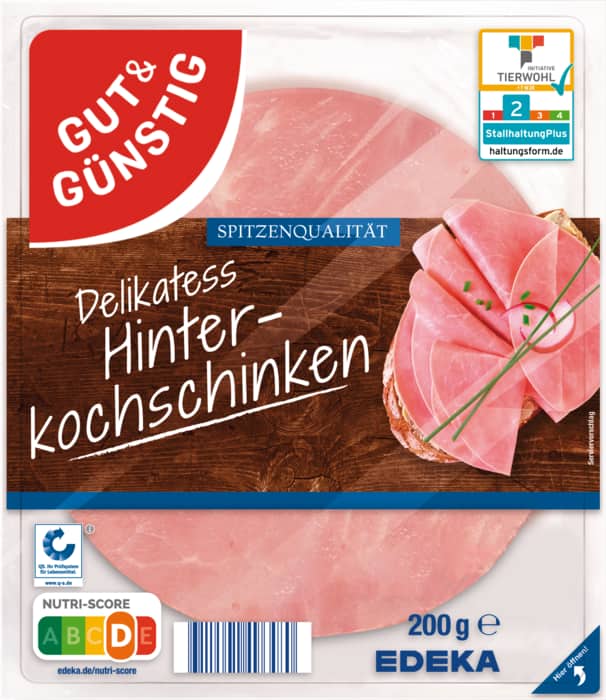 Gut&Günstig Delikatess Hinterkochschinken*