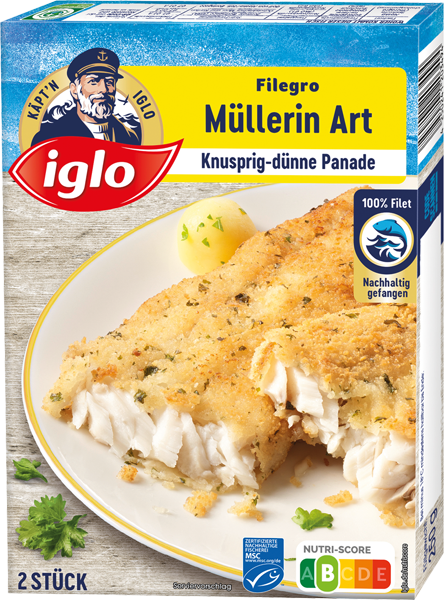 Iglo Schlemmerfilet oder Filegro