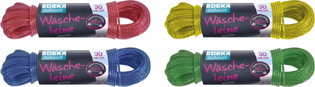 EDEKA zuhause Power-Wäscheleine