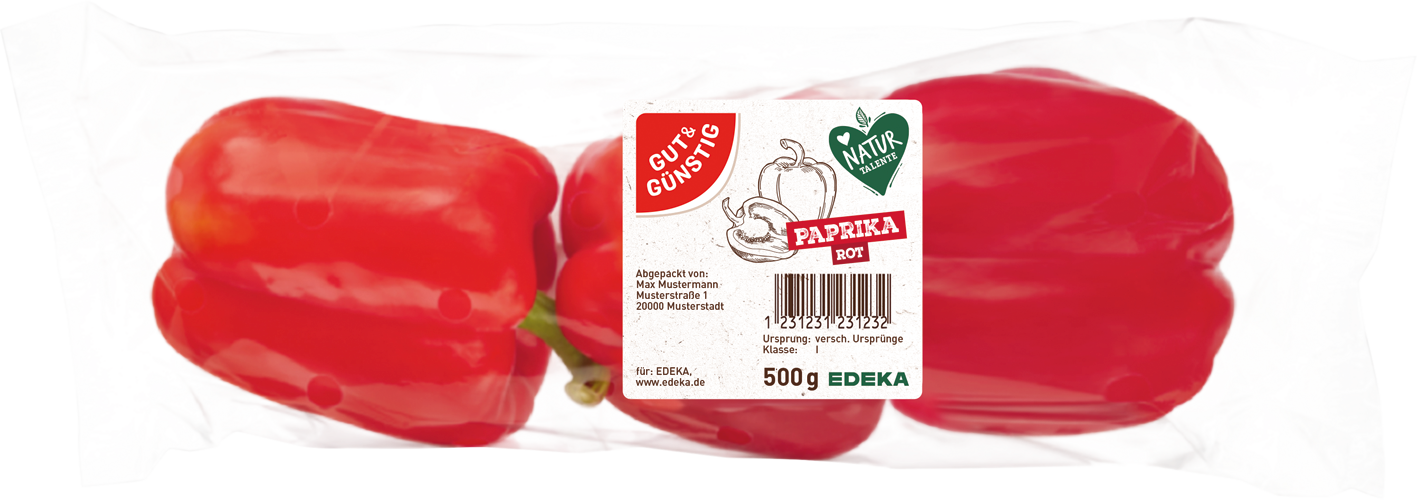 Niederlande / Spanien GUT&GÜNSTIG Paprika, rot