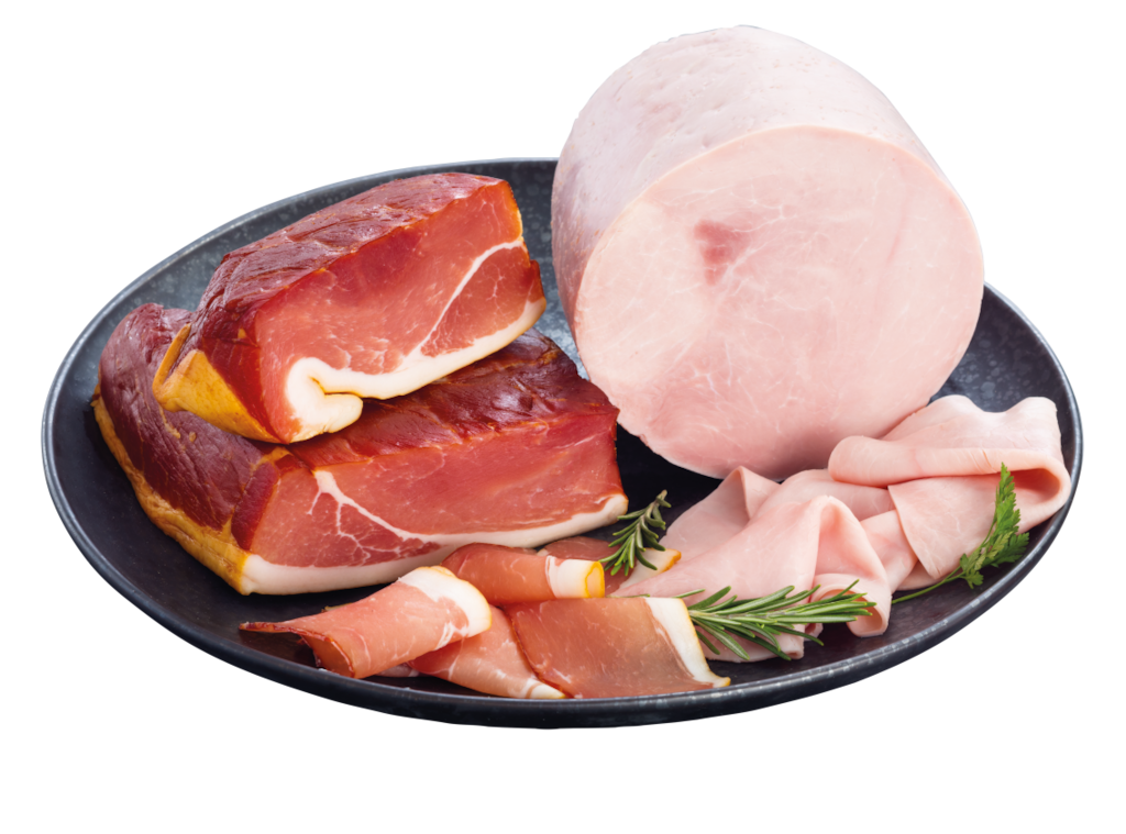 Gutfleisch Mecklenburger Schinkenspeck oder Kochschinken