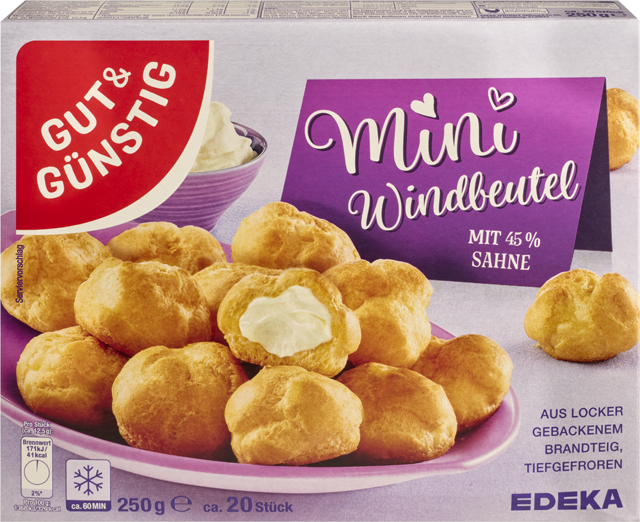 Gut & Günstig Mini-Windbeutel