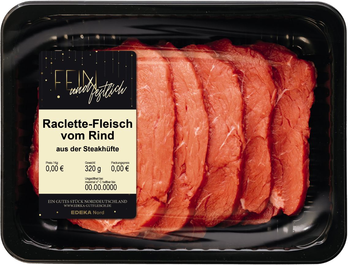 Fein & Festlich Raclettefleisch vom Rind