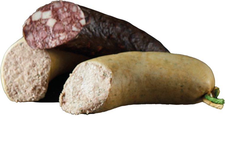 Bauerngut Hausmacher Leberwurst oder Rotwurst*