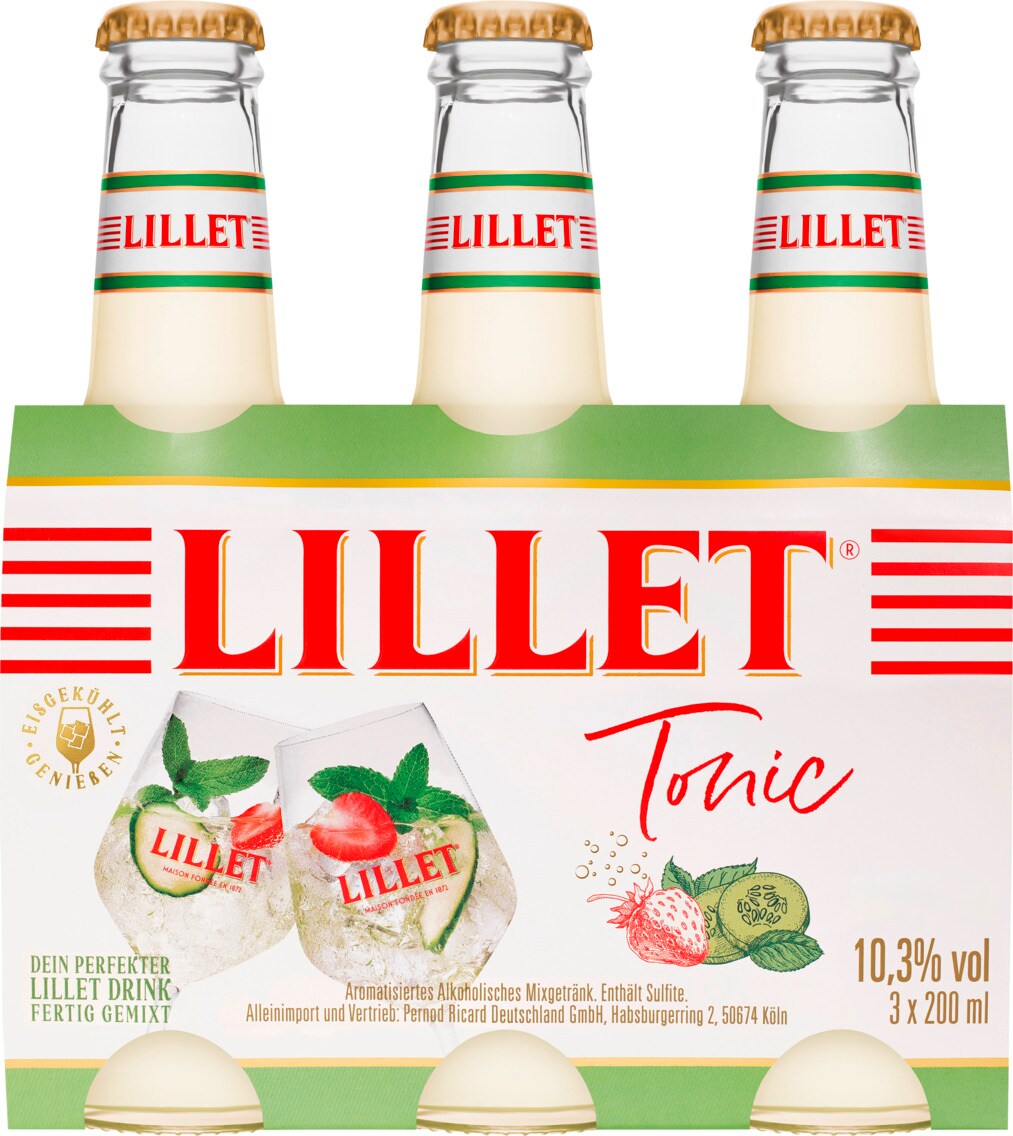 Lillet Tonic, Berry oder White Peach
