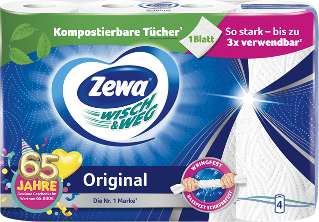 Zewa Wisch & Weg Küchentücher 
