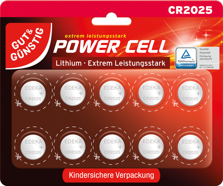 GUT&GÜNSTIG Knopfzellen