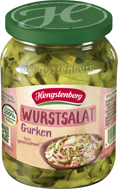 Hengstenberg Wurstsalat-Gurken, Sandwich-Gurken