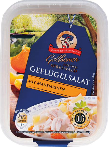 Golßener Spreewälder Geflügelsalat