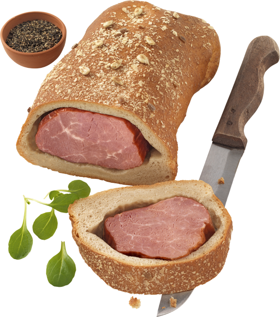 Schinken im Brotteig 