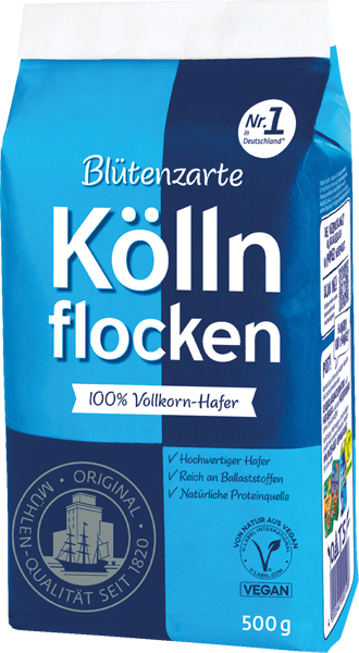Kölln Blütenzarte oder kernige Haferflocken