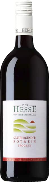 Der Hesse von der Bergstrasse Spätburgunder Rotwein trocken 