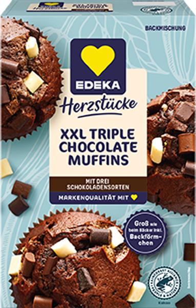 EDEKA Herzstücke Muffins, Brownies oder Zimtschnecken