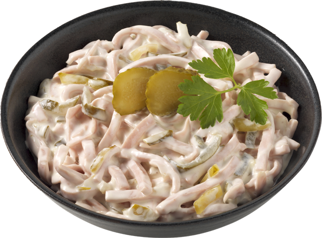 Würziger Fleischsalat