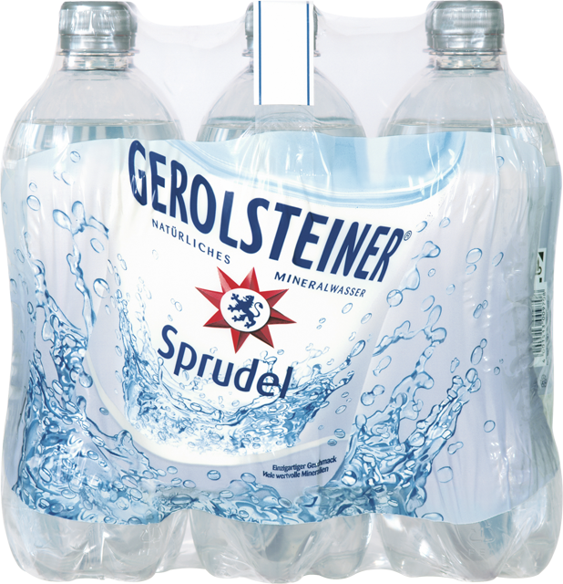Gerolsteiner Sprudel, medium oder naturell