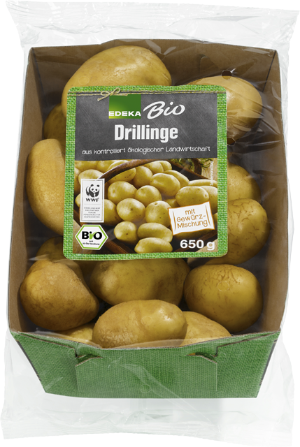 EDEKA Bio Frühkartoffeln Drillinge 