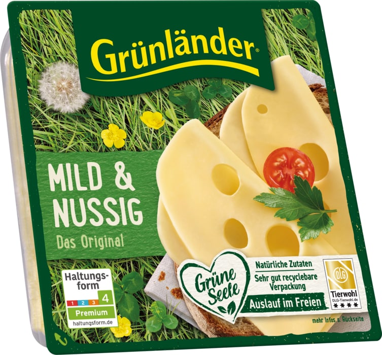 Grünländer Käsescheiben