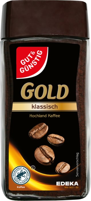 Gut&Günstig Gold klassisch