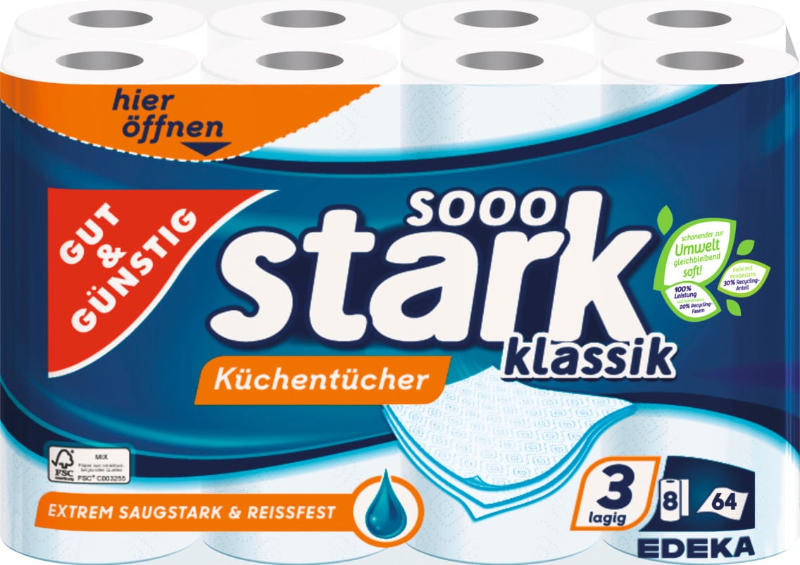 Gut & Günstig klassik Küchentücher