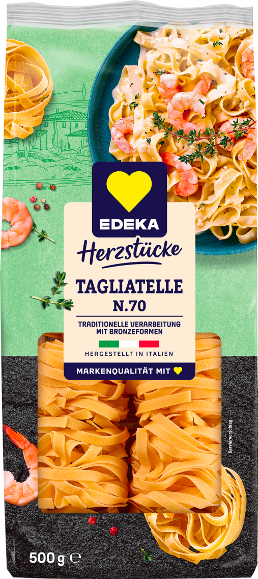 EDEKA Herzstücke Tagliatelle & Lasagne