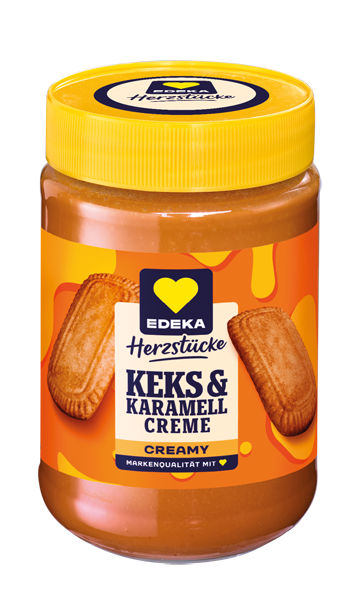 EDEKA Herzstücke Keks&Karamell-Creme