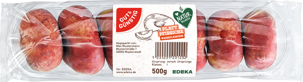 Spanien GUT&GÜNSTIG Plattpfirsiche