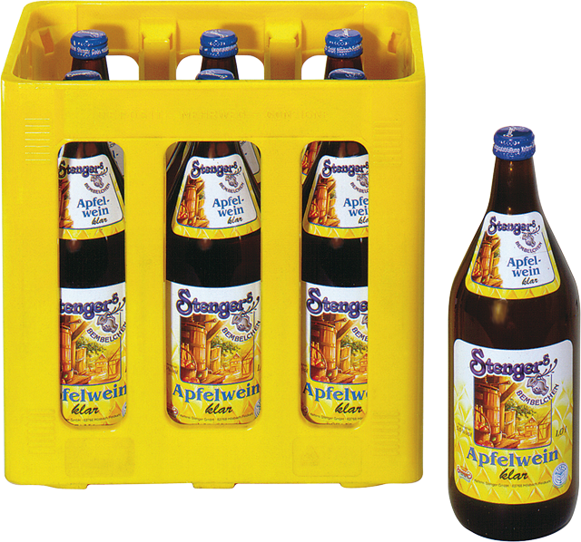 Stengers Apfelwein klar, trüb oder Speierling 
