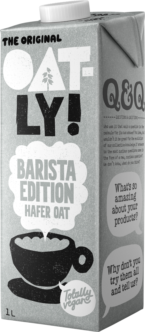 Oatly Hafer Drinks oder Aufstrich
