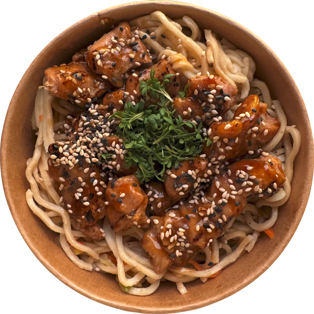 Teriyaki Chicken Bratnudeln