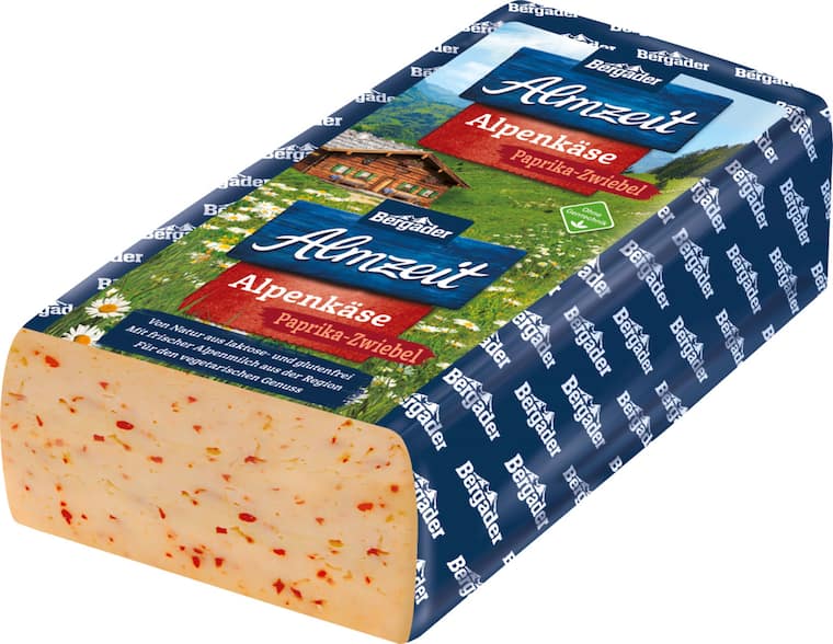 Bergader Almzeit Alpenkäse oder Bianco