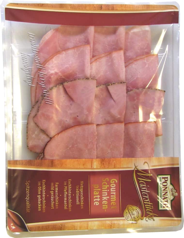 Ponnath Meisterstück Gourmet Schinken Platte