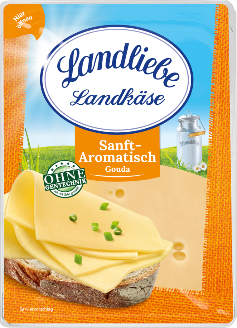Landliebe Landkäse Scheiben
