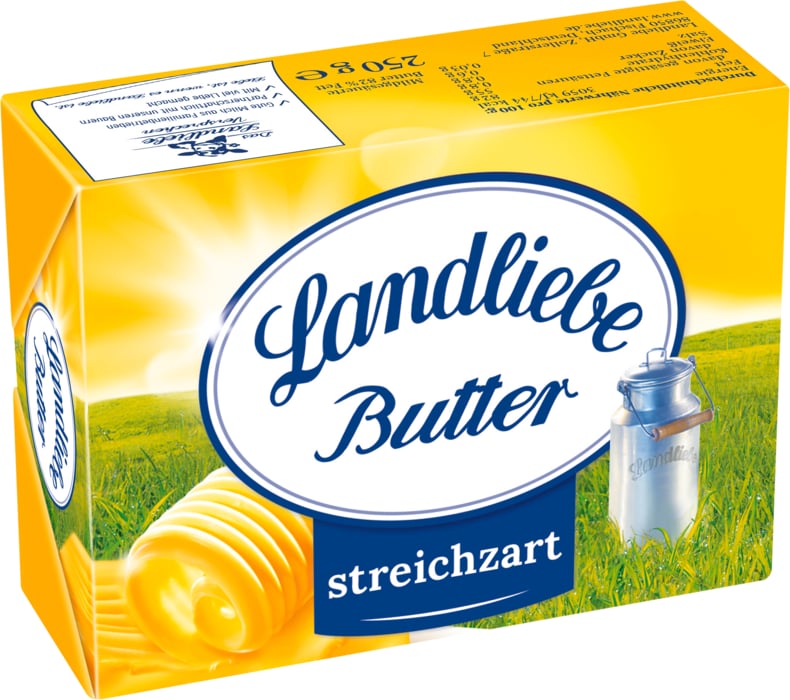 Landliebe Butter rahmig-frisch oder Die Streichzarte