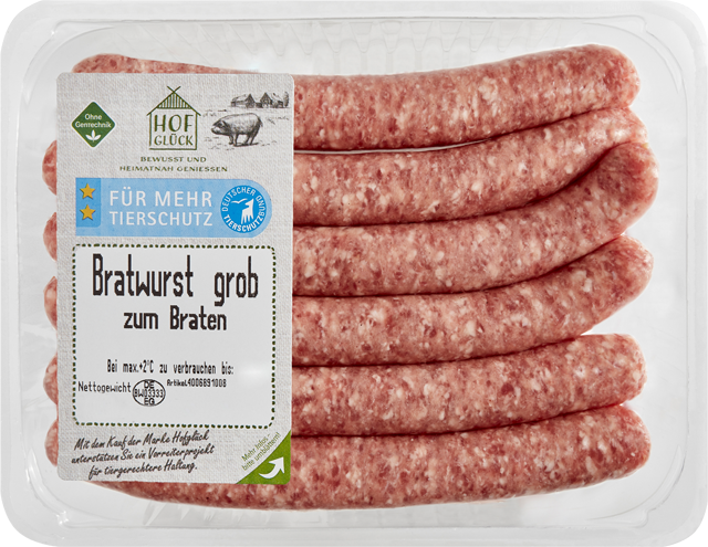 Hofglück Grobe Bratwurst