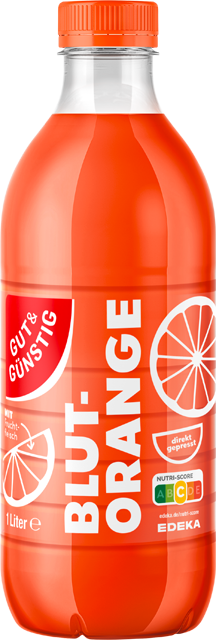 Gut & Günstig Direktsaft Blutorange oder Orange