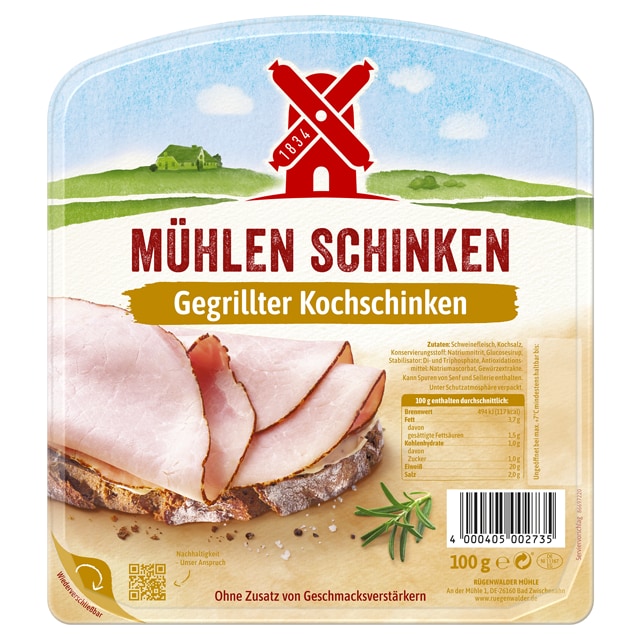 Rügenwalder Mühle Mühlen Schinken