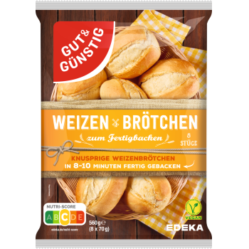 GUT & GÜNSTIG - Weizenbrötchen