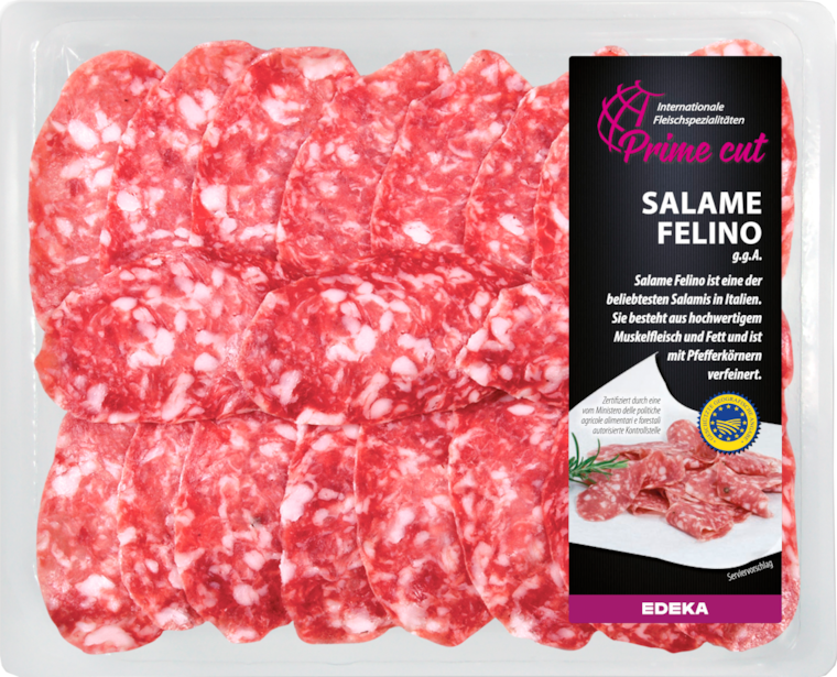 Prime Cut Prosciutto Crudo roh, Salame Felino oder Antipasto All'