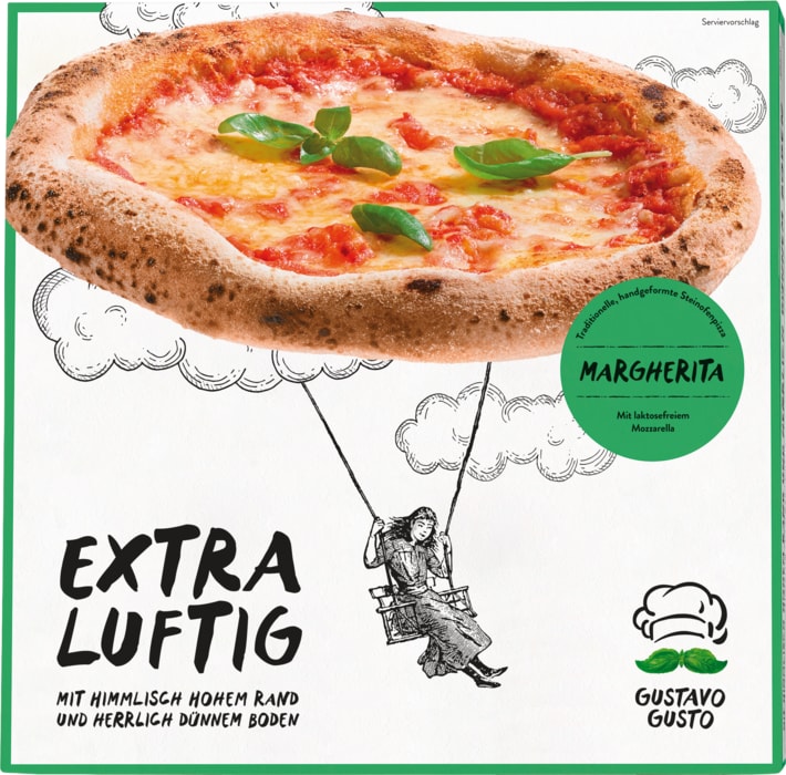 Gustavo Gusto Pizza Extra Luftig