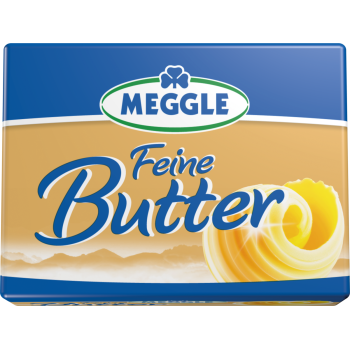 Meggle Feine Butter oder Streichzart ungesalzen