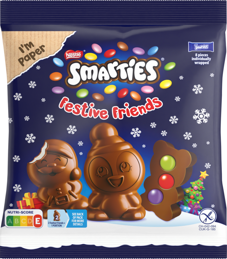 Smarties Weihnachtsfigürchen
