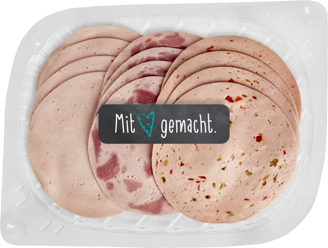 Mit Herz gemacht: Geflügelaufschnitt