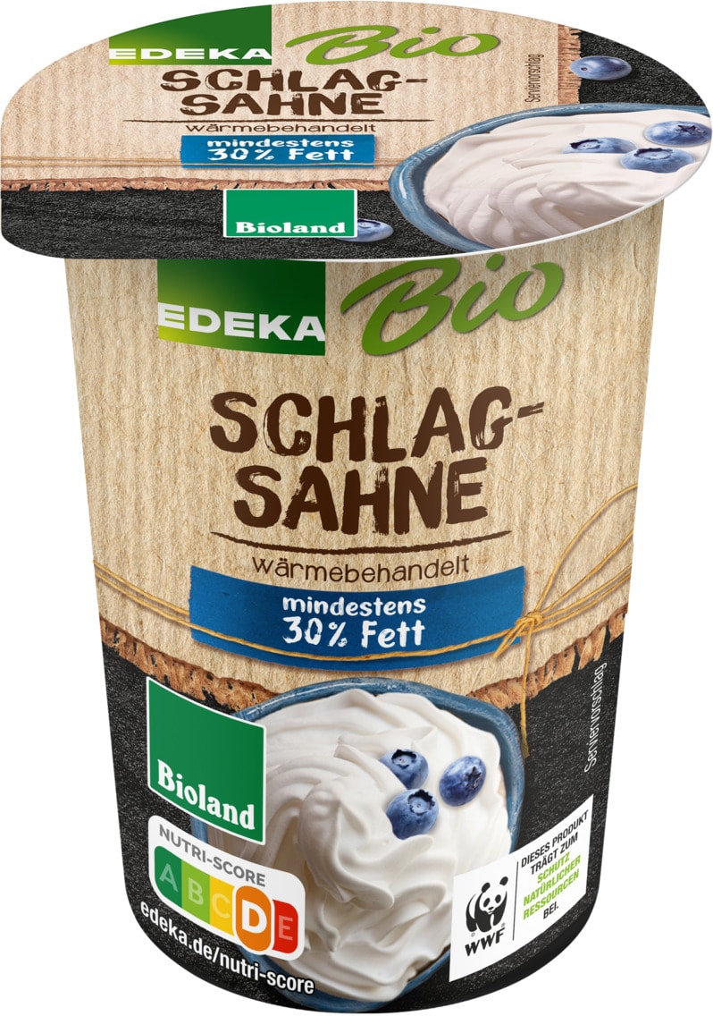 EDEKA Bio WWF Schlag-Sahne