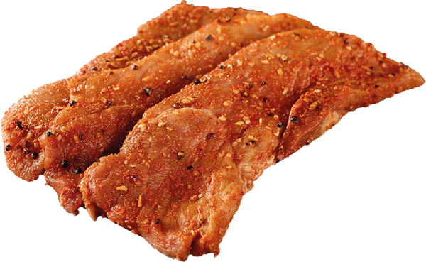 Bauerngut Schinkensteaks gewürzt*