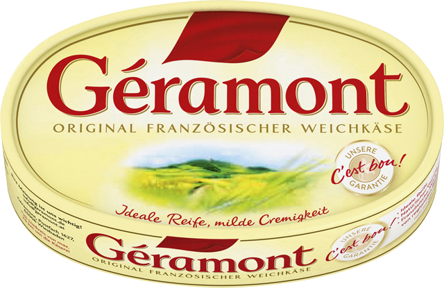 Ab Donnerstag: Géramont Weichkäse