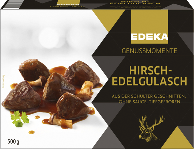 EDEKA Genussmomente Hirsch-Edelgulasch oder Wildschwein-Gulasch