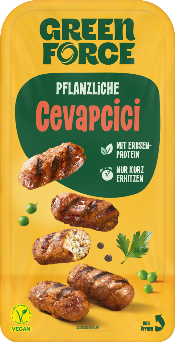 Greenforce Cevapcici, Köttbullar oder Bifteki