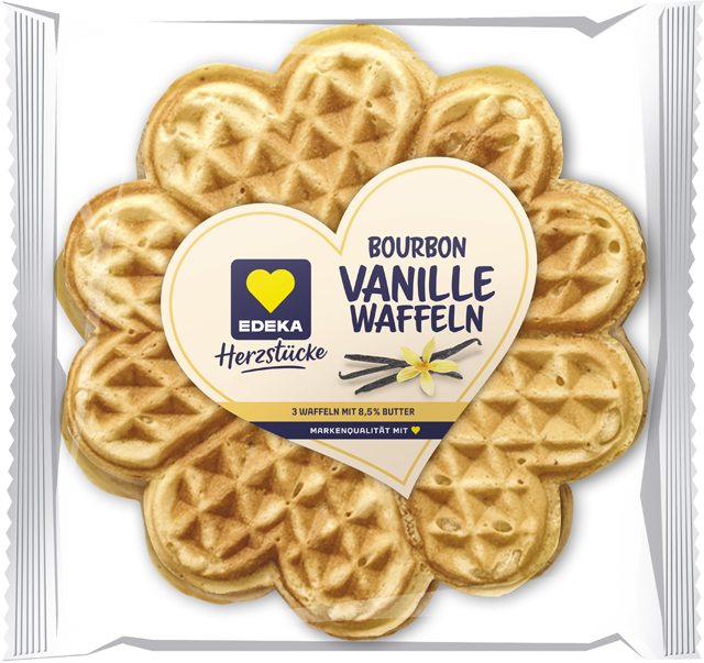 EDEKA Herzstücke Bourbon Vanille Waffeln
